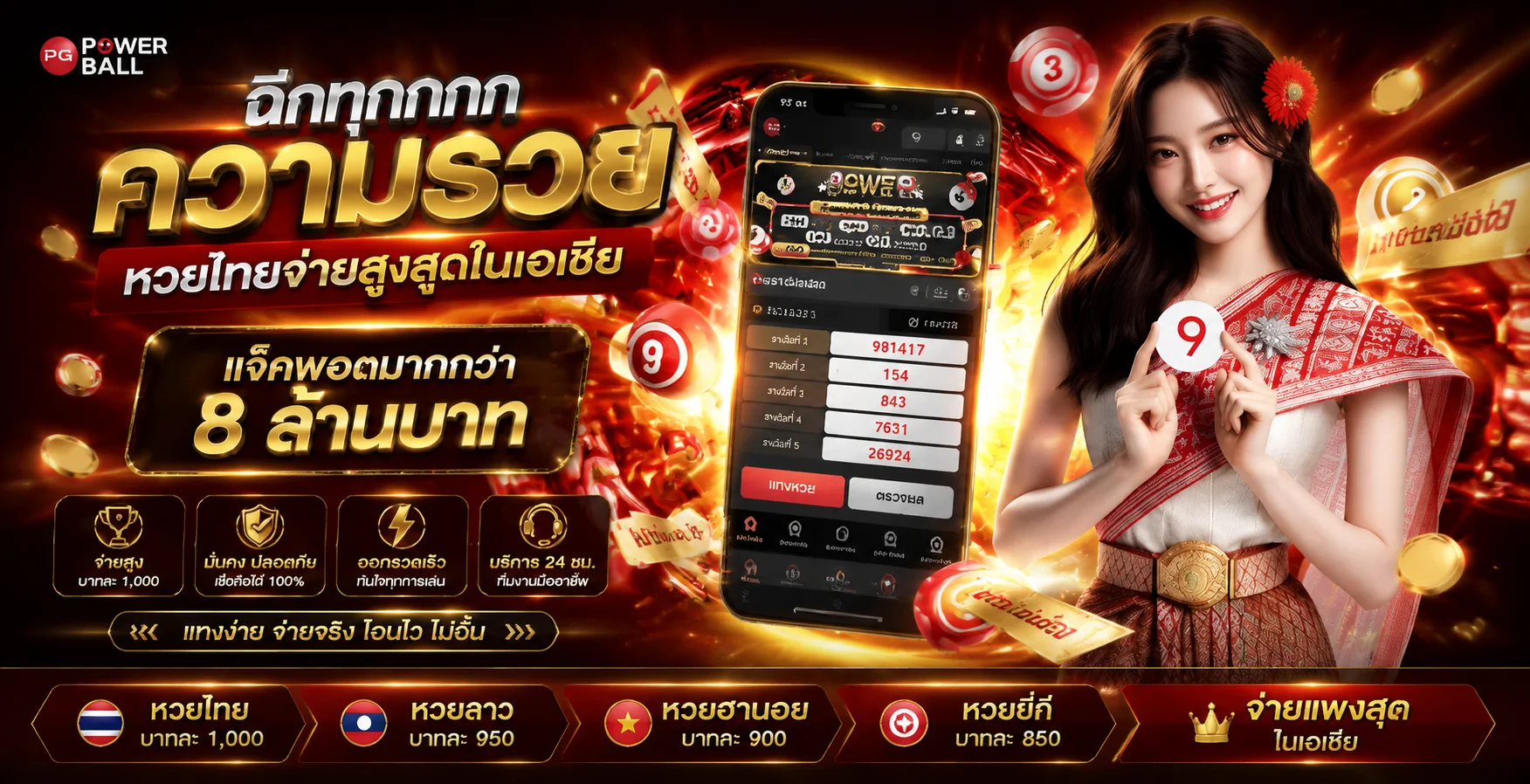 แทงหวยออนไลน์ amuay99 หวยไทย หวยลาว หวยฮานอย จ่ายเต็ม